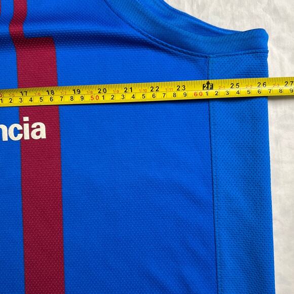 FC Barcelona Basketball Jersey BK Size 2XL Dri-Fit Nike Authentic Euroleage - Picture 5 of 7